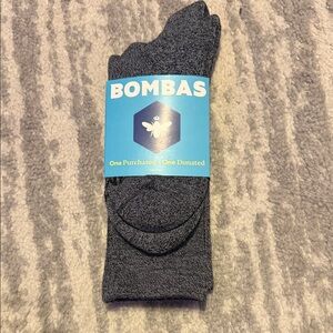Bombas Men's Charcoal Casual Socks